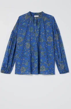 Oversized Split-Neck Top