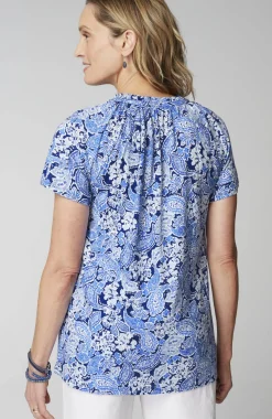 Paisley A-Line Top