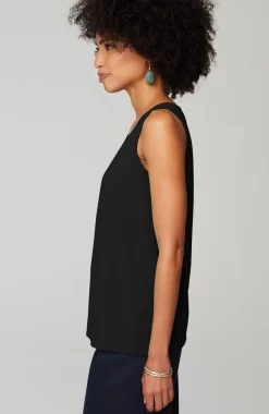 Pima-Stretch Knit Tank