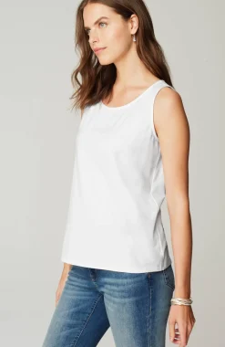 Pima-Stretch Knit Tank