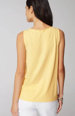 Pima-Stretch Knit Tank