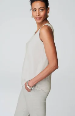 Pima-Stretch Knit Tank