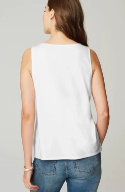 Pima-Stretch Knit Tank