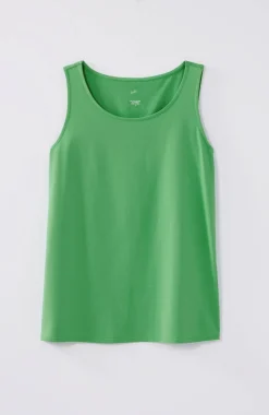 Pima-Stretch Knit Tank