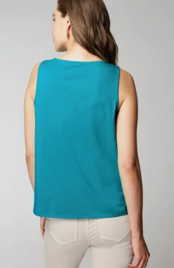 Pima-Stretch Knit Tank