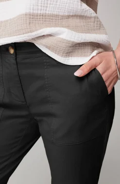 Pima-Stretch Straight-Leg Chino Pants