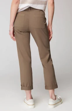 Pima-Stretch Straight-Leg Chino Pants