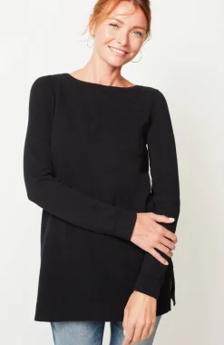 Pintucked Sweater-Tunic