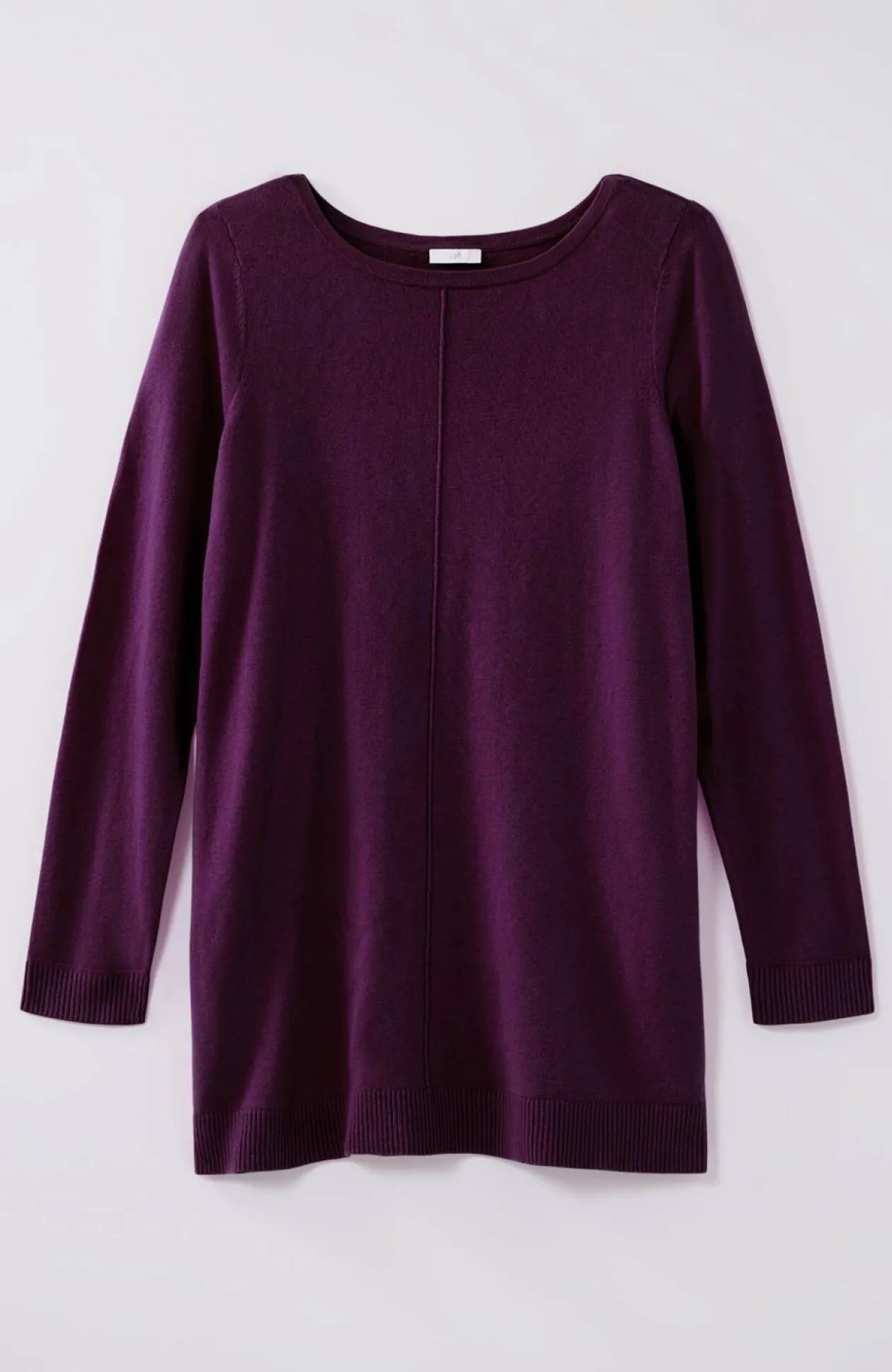 Pintucked Sweater-Tunic