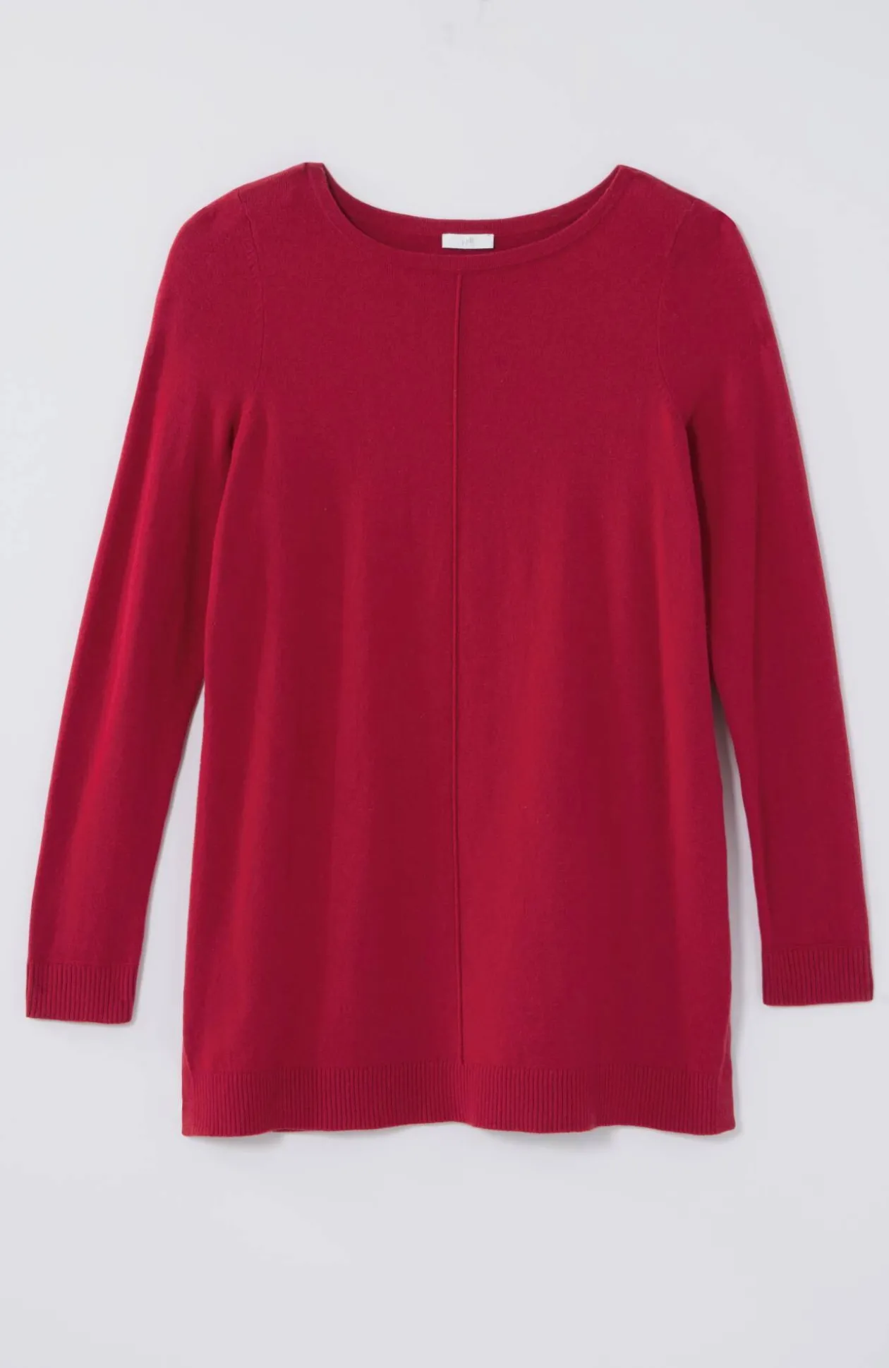 Pintucked Sweater-Tunic