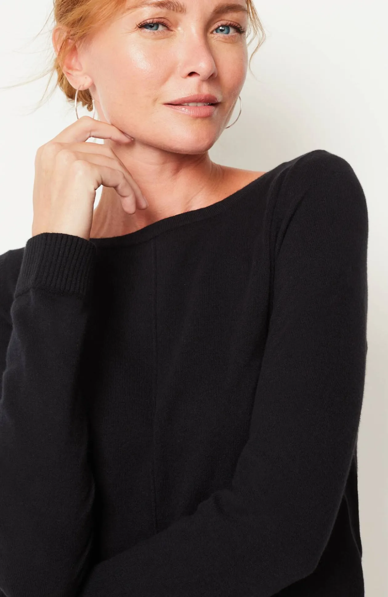Pintucked Sweater-Tunic