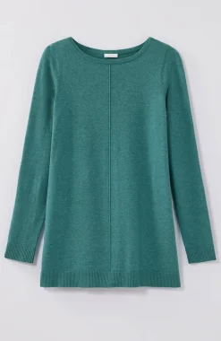 Pintucked Sweater-Tunic