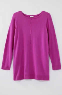 Pintucked Sweater-Tunic