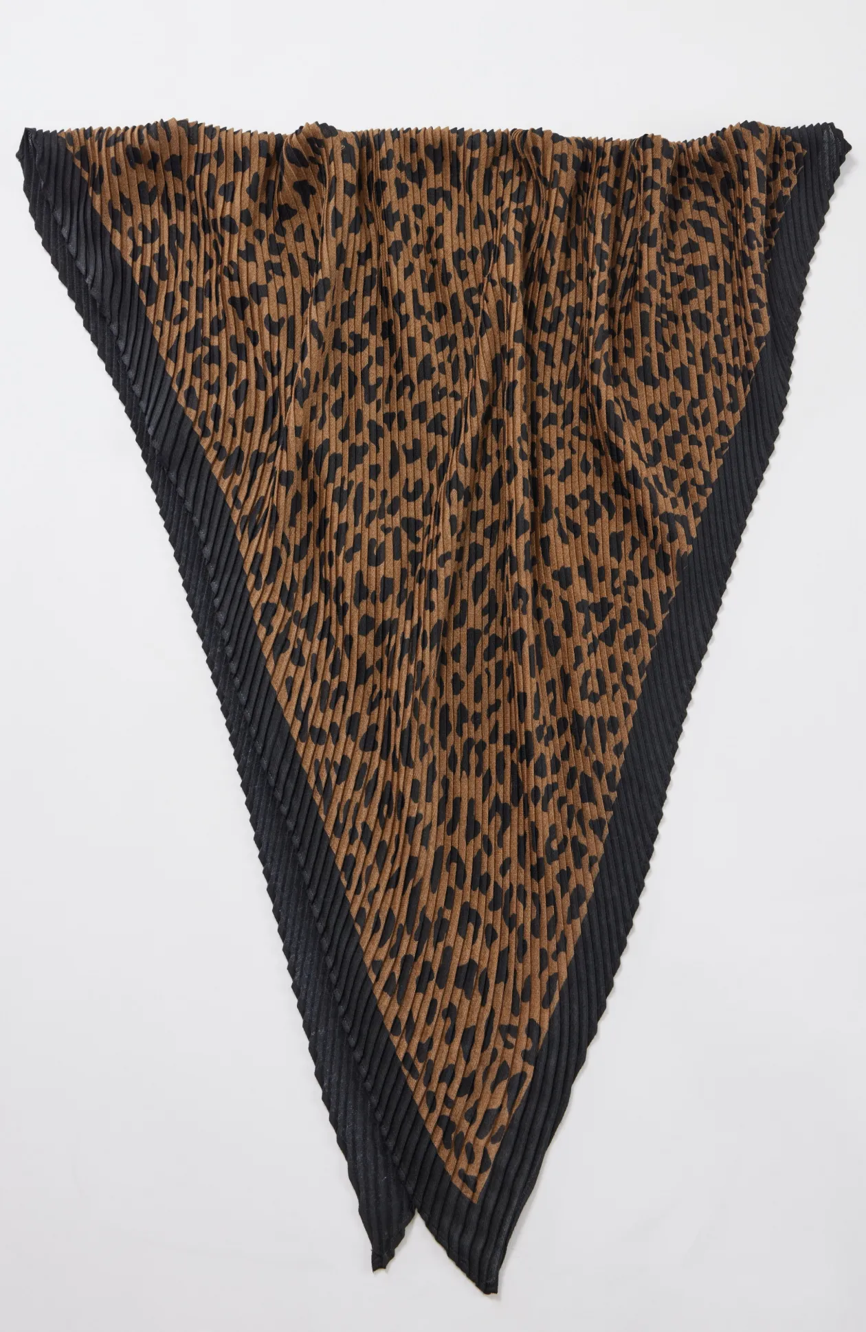 Pleated Square Scarf