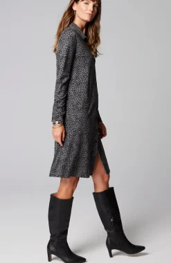 Ponte Knit Shirtdress