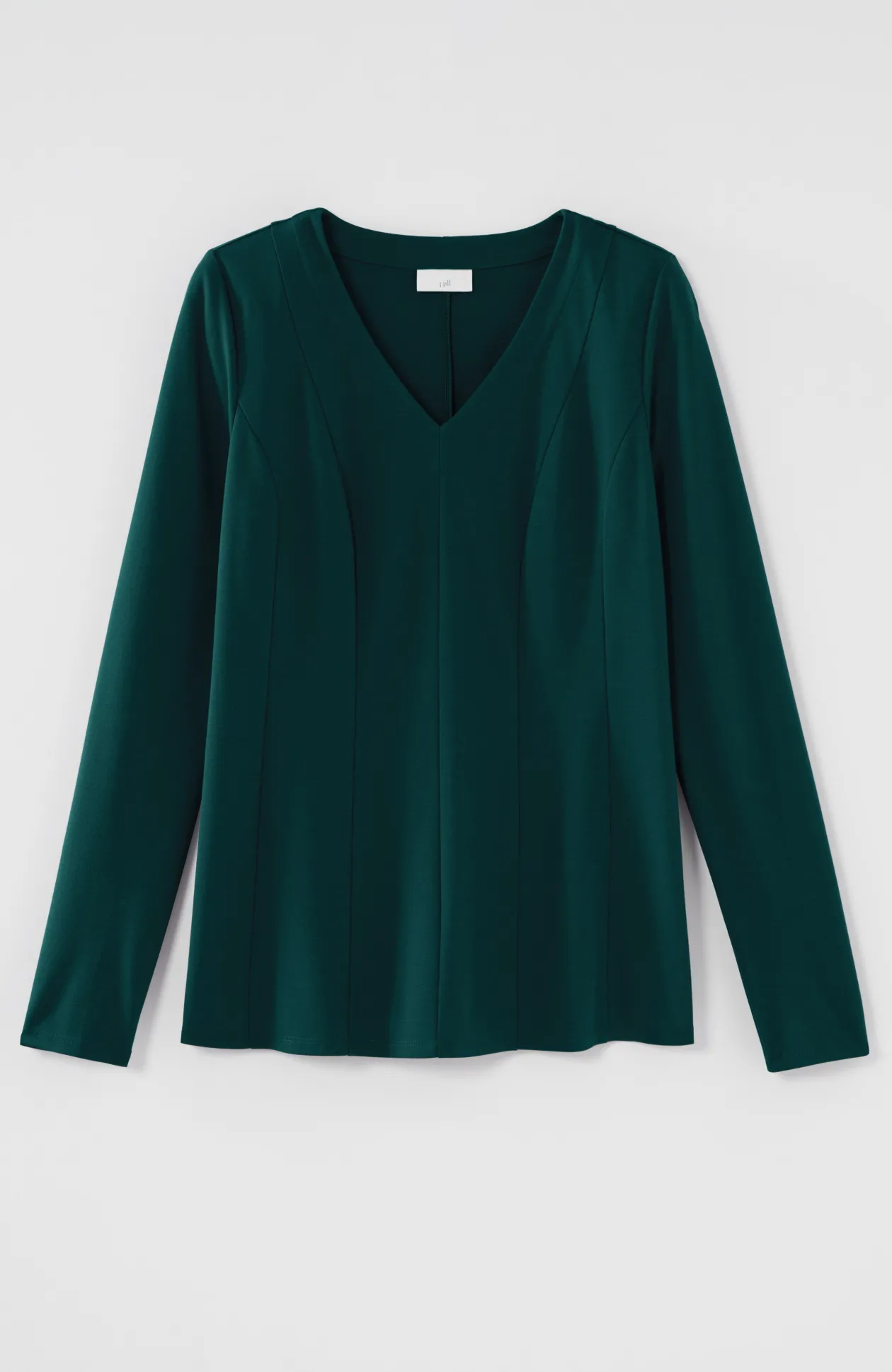 Ponte V-Neck Top