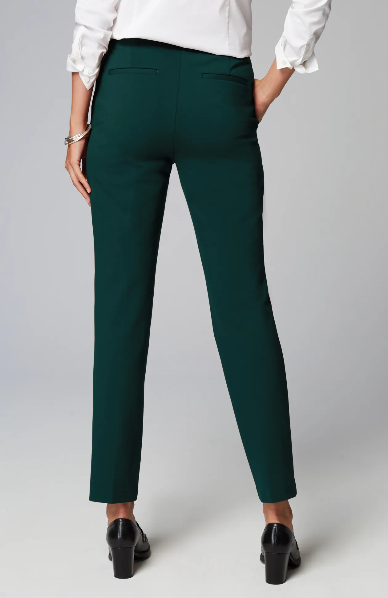 Ponte Welt-Pockets Slim-Leg Pants