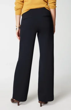 Ponte Wide-Leg Pants