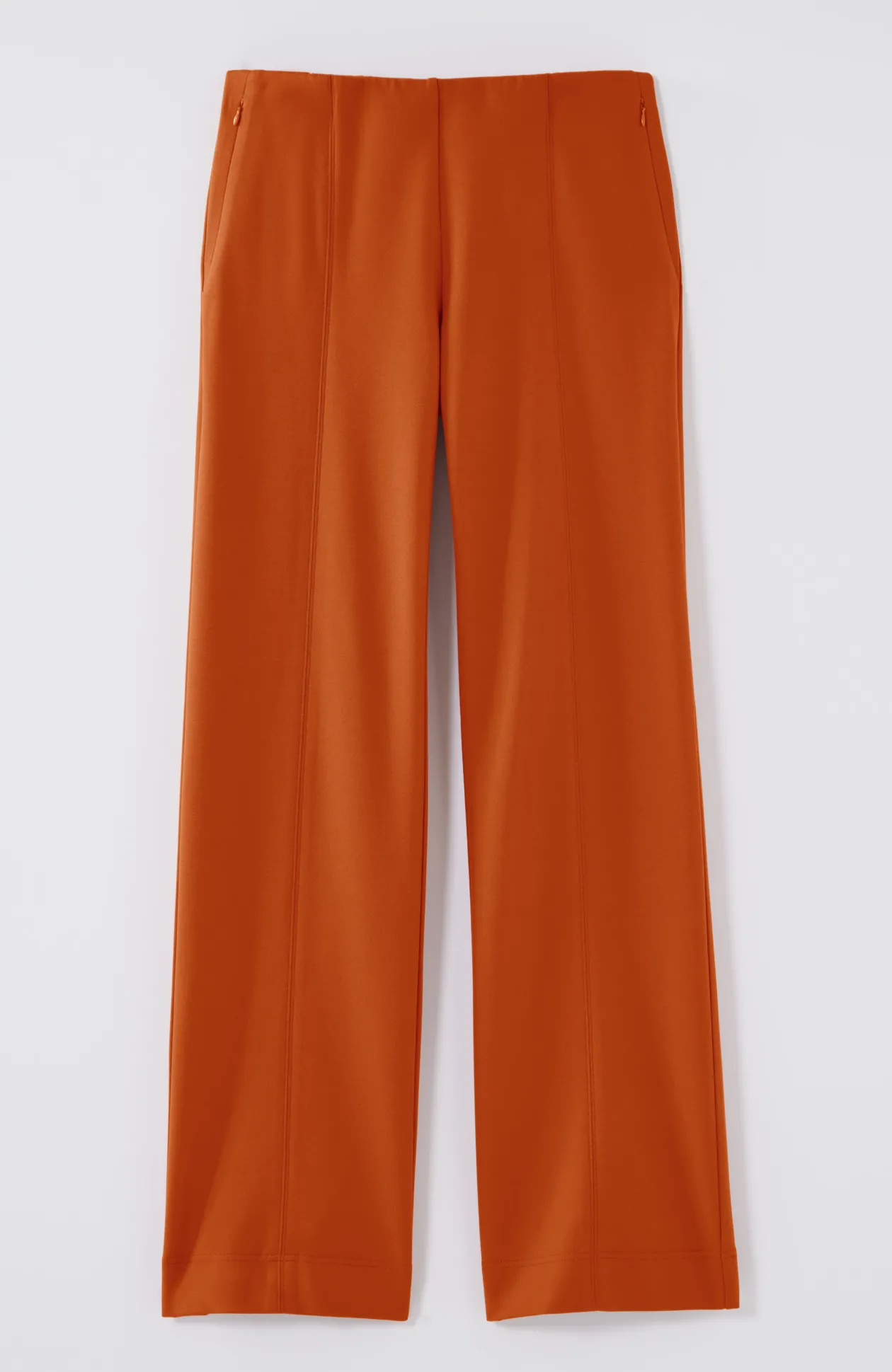 Ponte Wide-Leg Pants