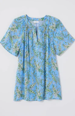 Printed Voile Top