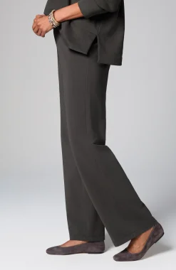 Pure Jill Affinity Pull-On Wide-Leg Pants