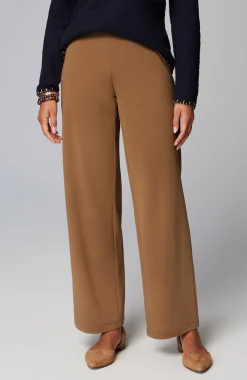 Pure Jill Affinity Pull-On Wide-Leg Pants
