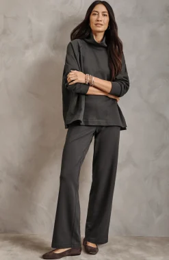 Pure Jill Affinity Pull-On Wide-Leg Pants