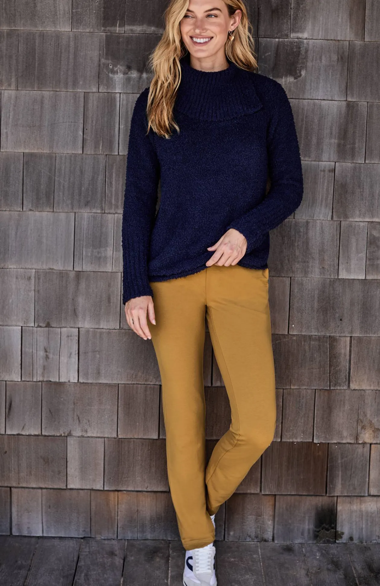 Pure Jill Affinity Slim-Leg Pants