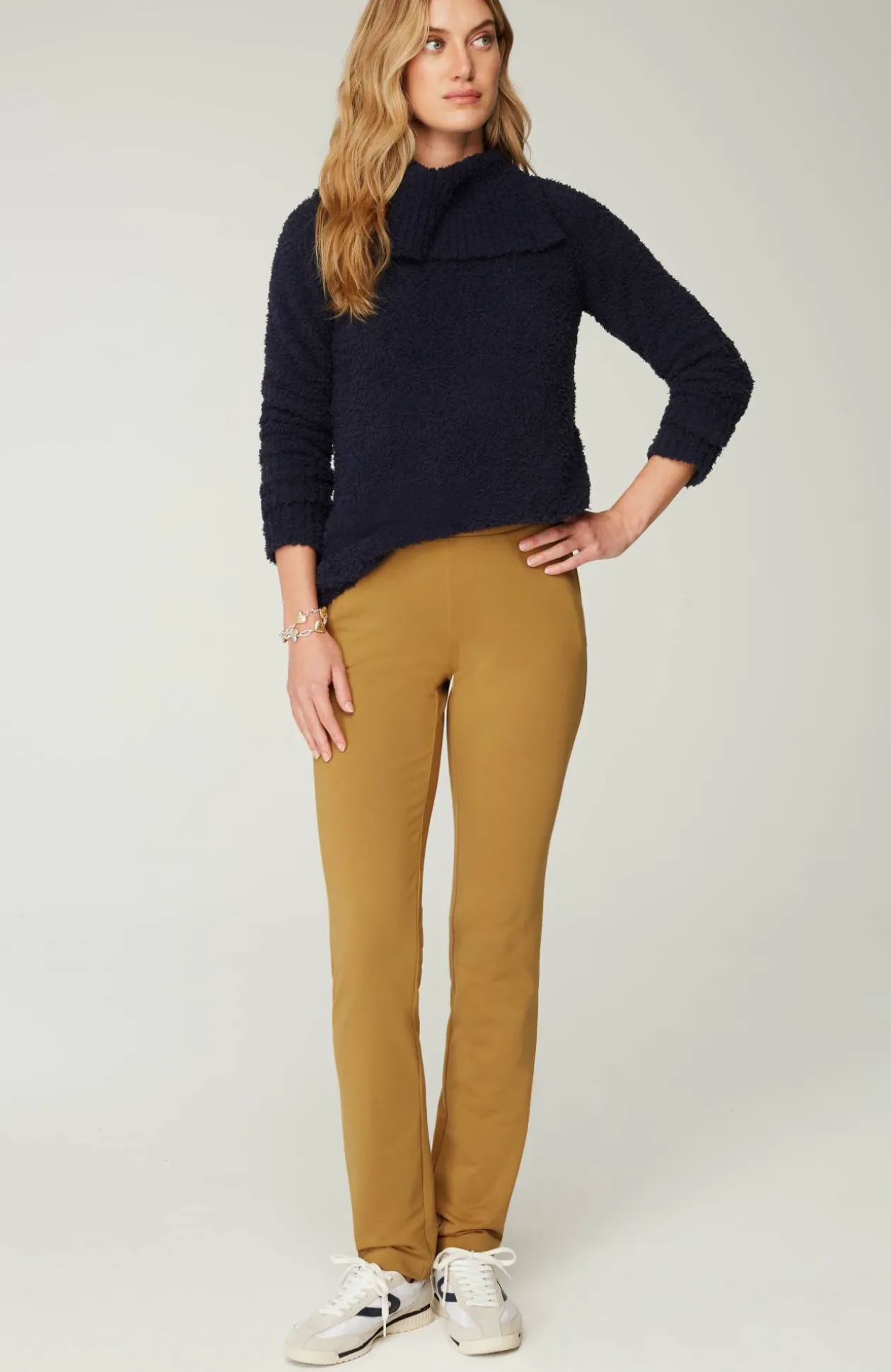 Pure Jill Affinity Slim-Leg Pants