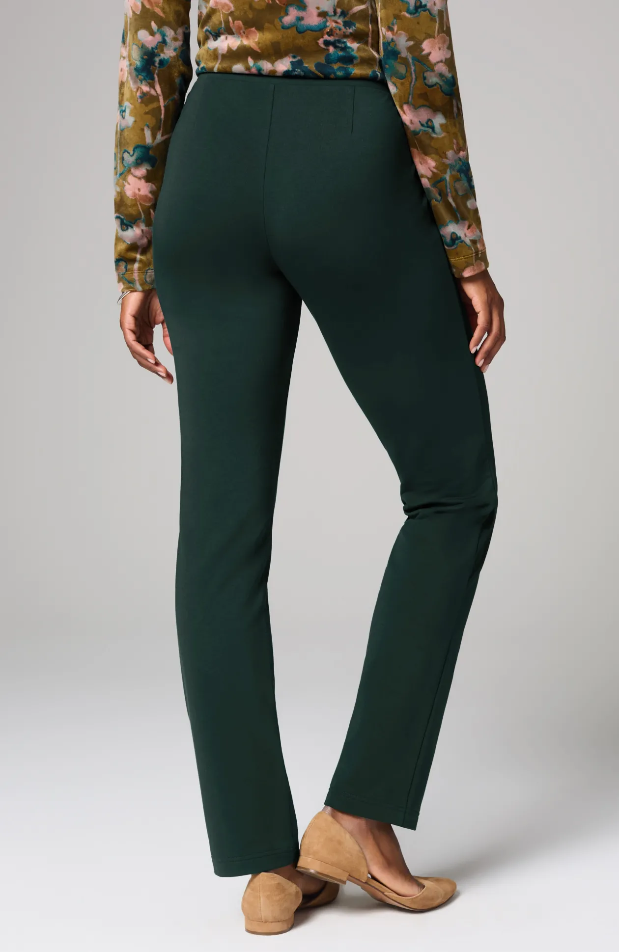 Pure Jill Affinity Slim-Leg Pants