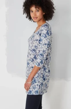 Pure Jill Ballet-Sleeve Tunic