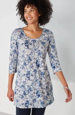 Pure Jill Ballet-Sleeve Tunic