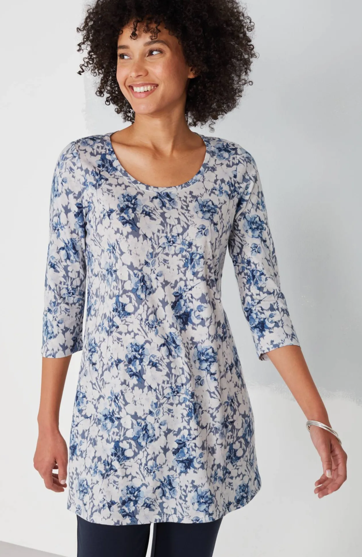 Pure Jill Ballet-Sleeve Tunic