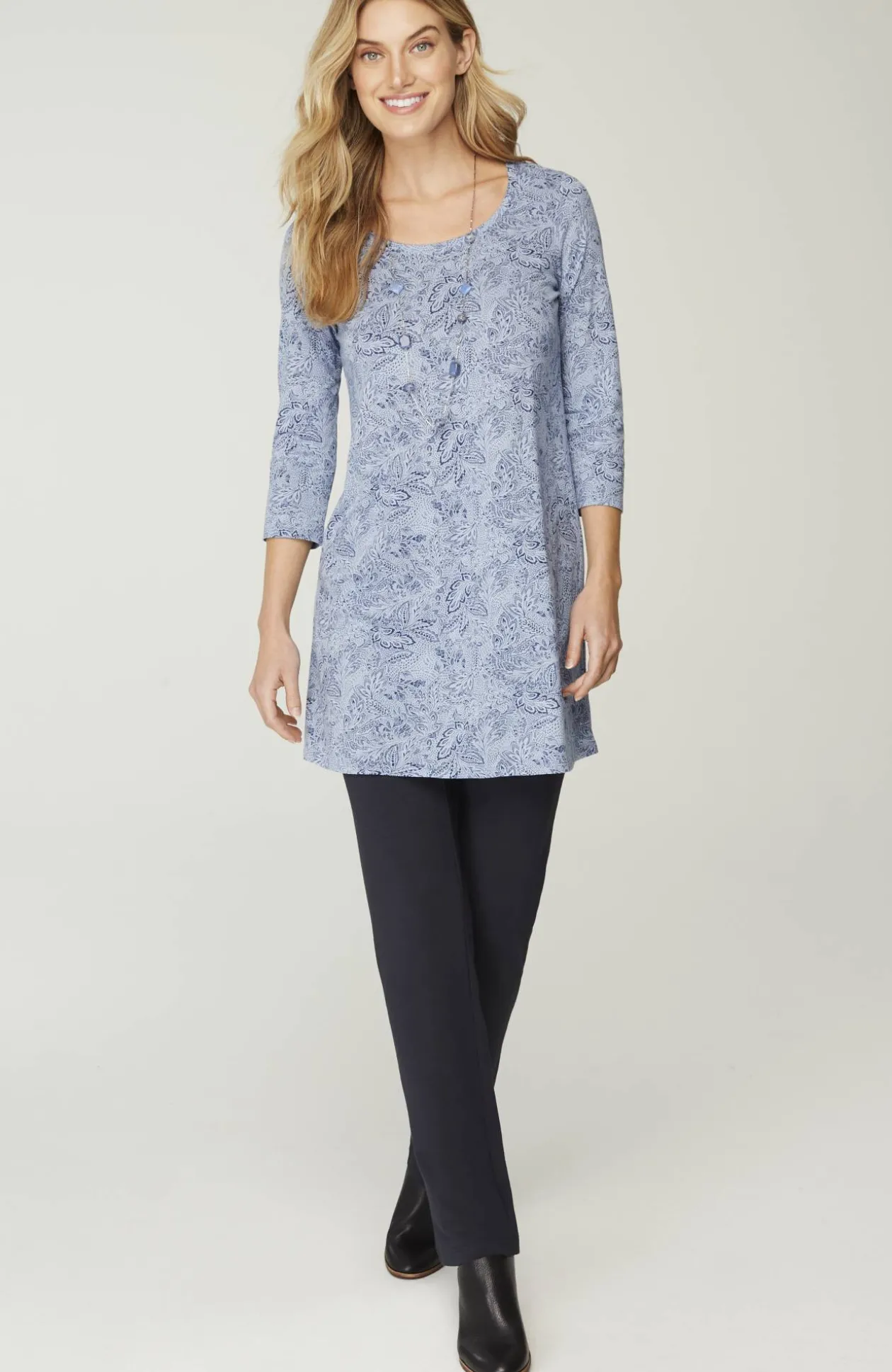 Pure Jill Ballet-Sleeve Tunic