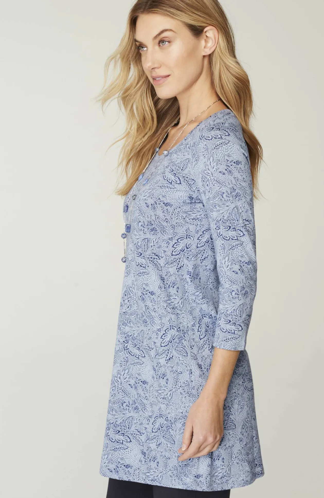 Pure Jill Ballet-Sleeve Tunic