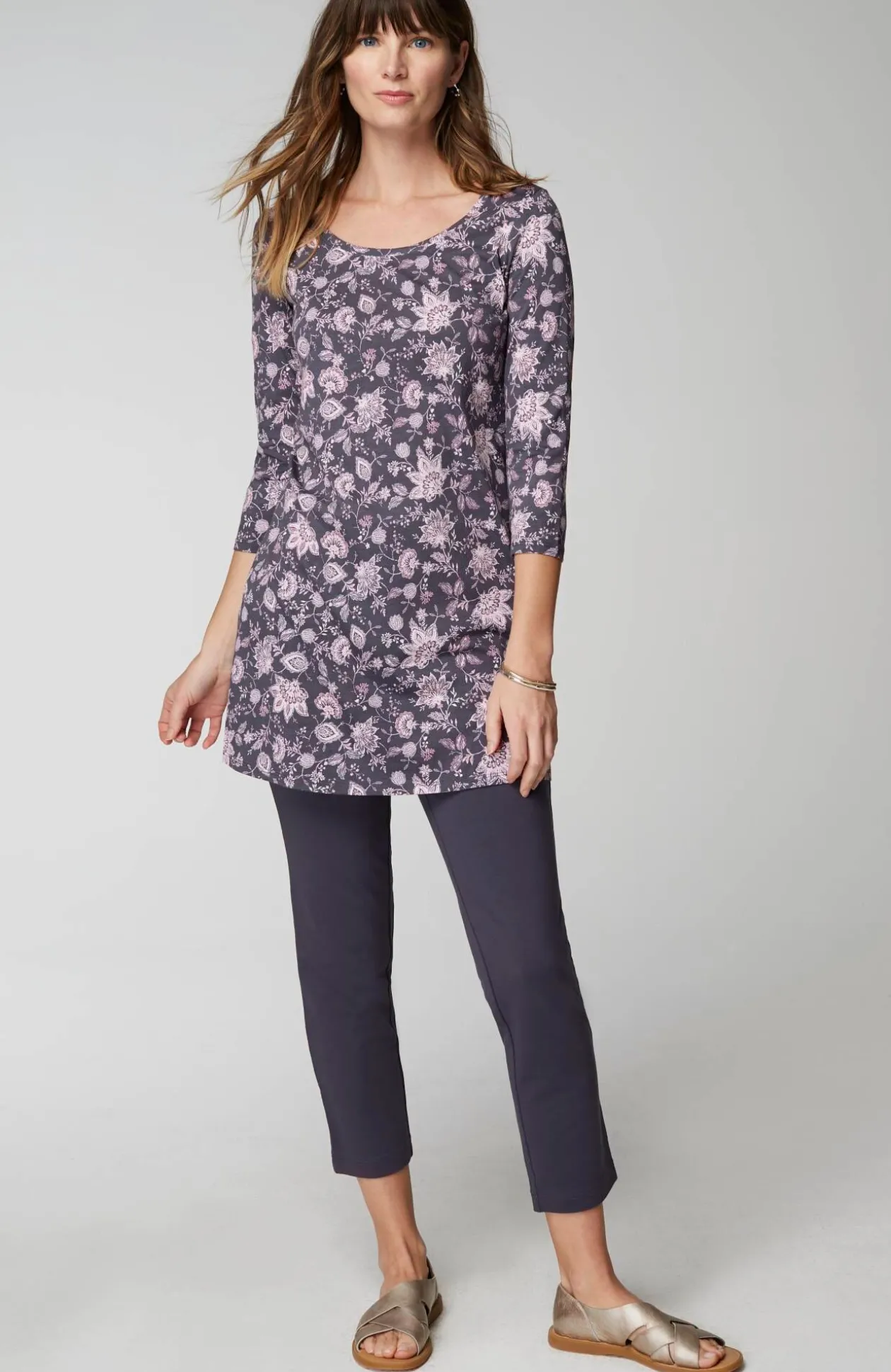 Pure Jill Ballet-Sleeve Tunic