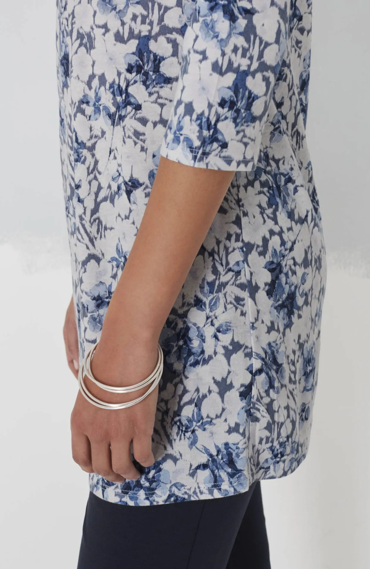 Pure Jill Ballet-Sleeve Tunic
