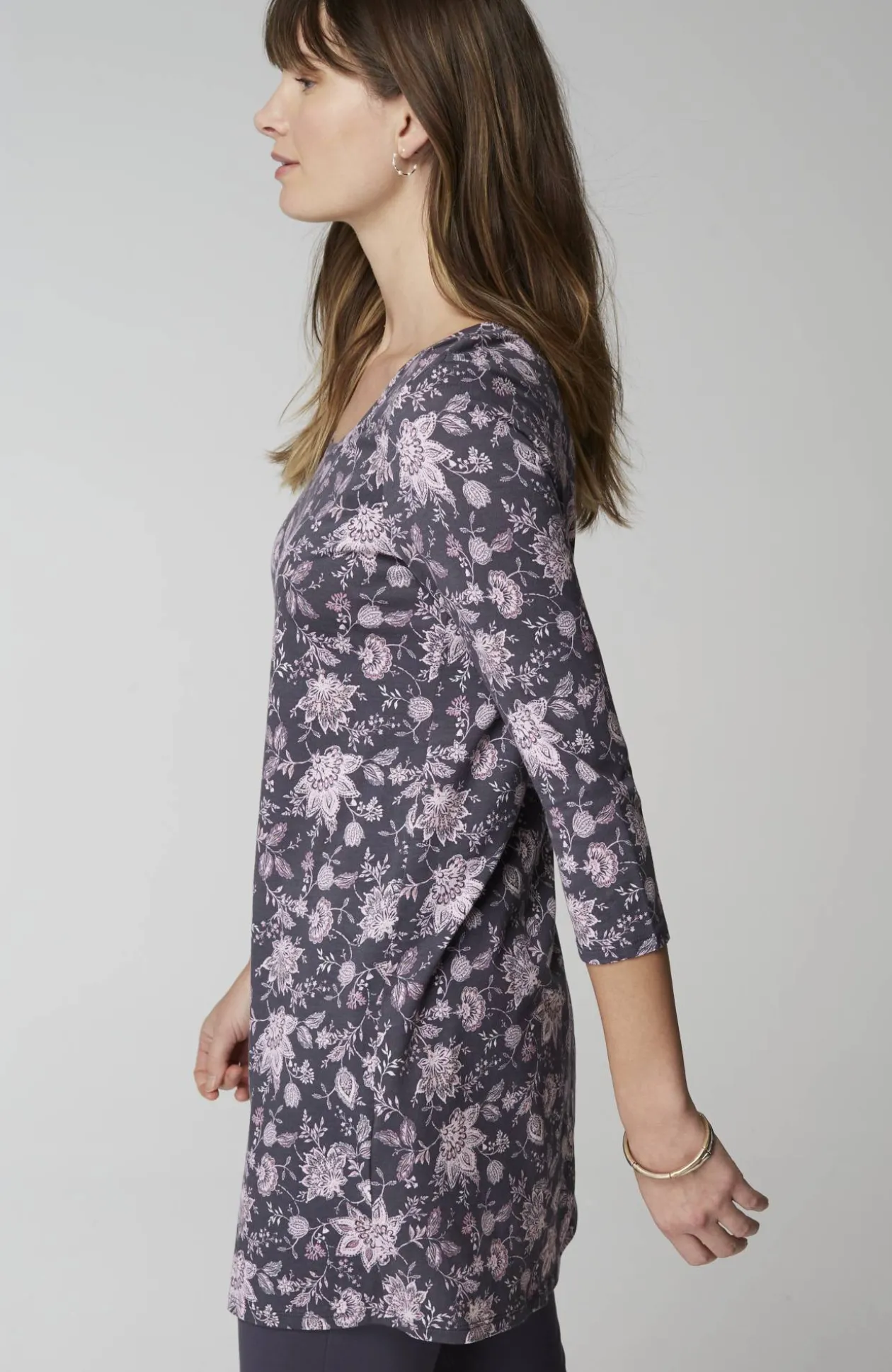 Pure Jill Ballet-Sleeve Tunic