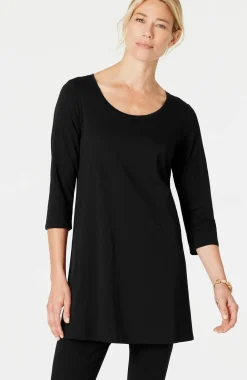 Pure Jill Ballet-Sleeve Tunic