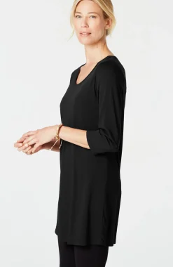 Pure Jill Ballet-Sleeve Tunic
