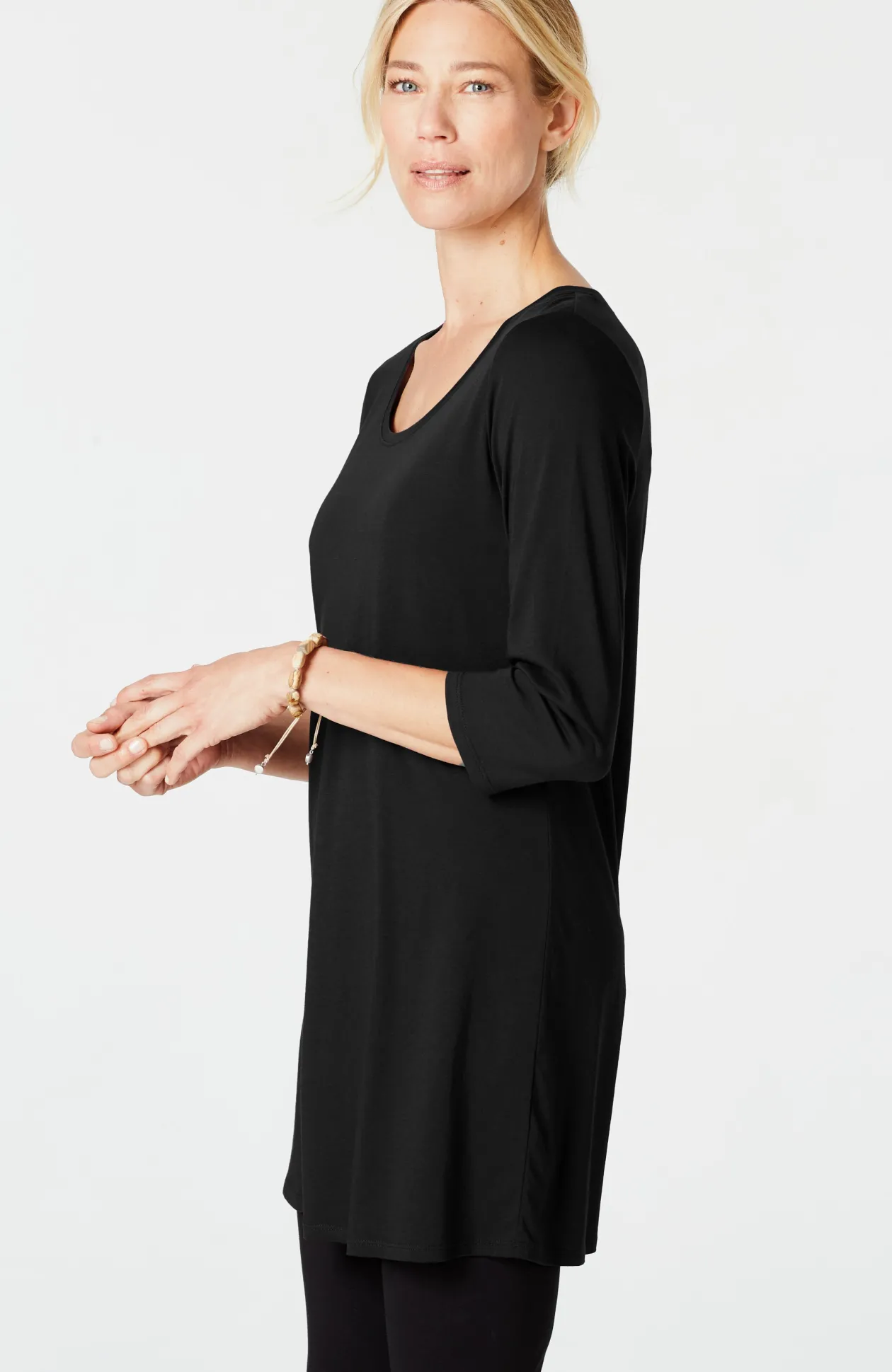 Pure Jill Ballet-Sleeve Tunic