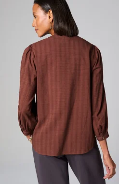 Pure Jill Beaded & Embroidered Top