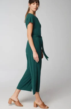 Pure Jill Belted Jumpsuit
