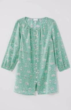 Pure Jill Button-Front Tunic