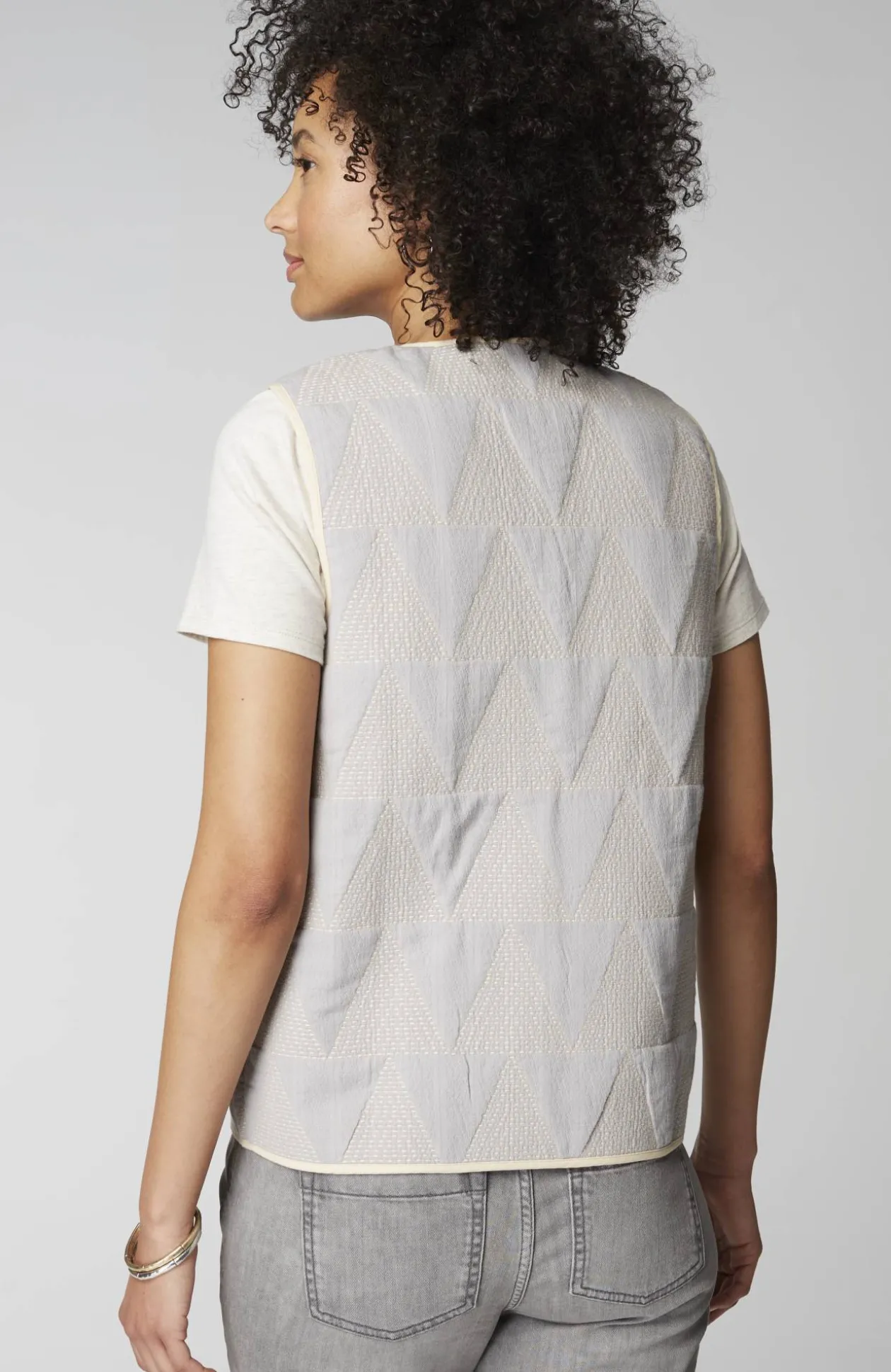 Pure Jill Cotton Dobby Vest
