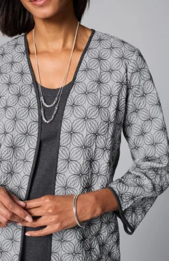 Pure Jill Cotton-Gauze Embroidered Jacket