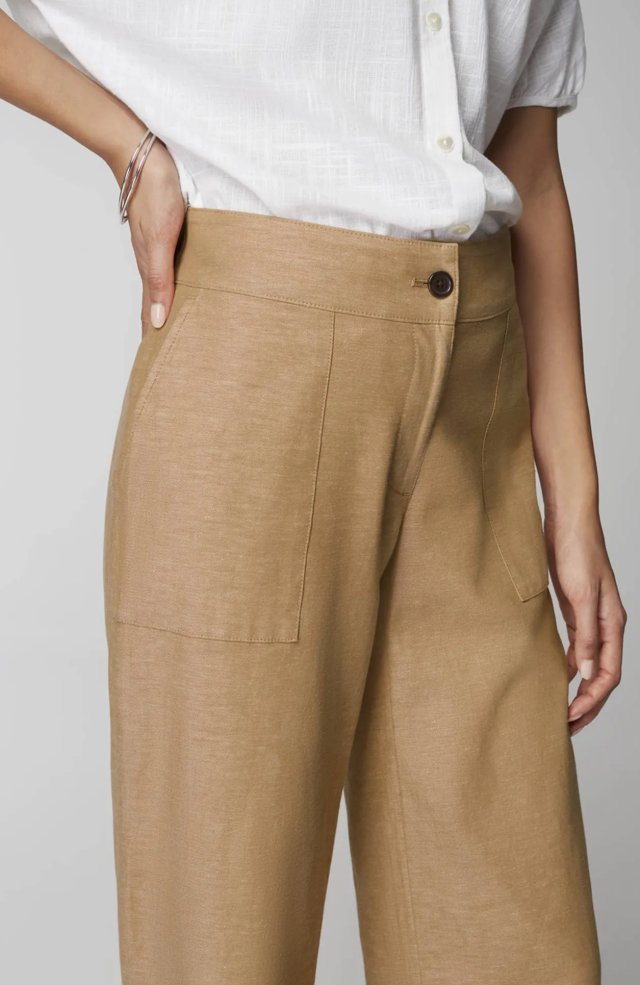 Pure Jill Cropped Trousers