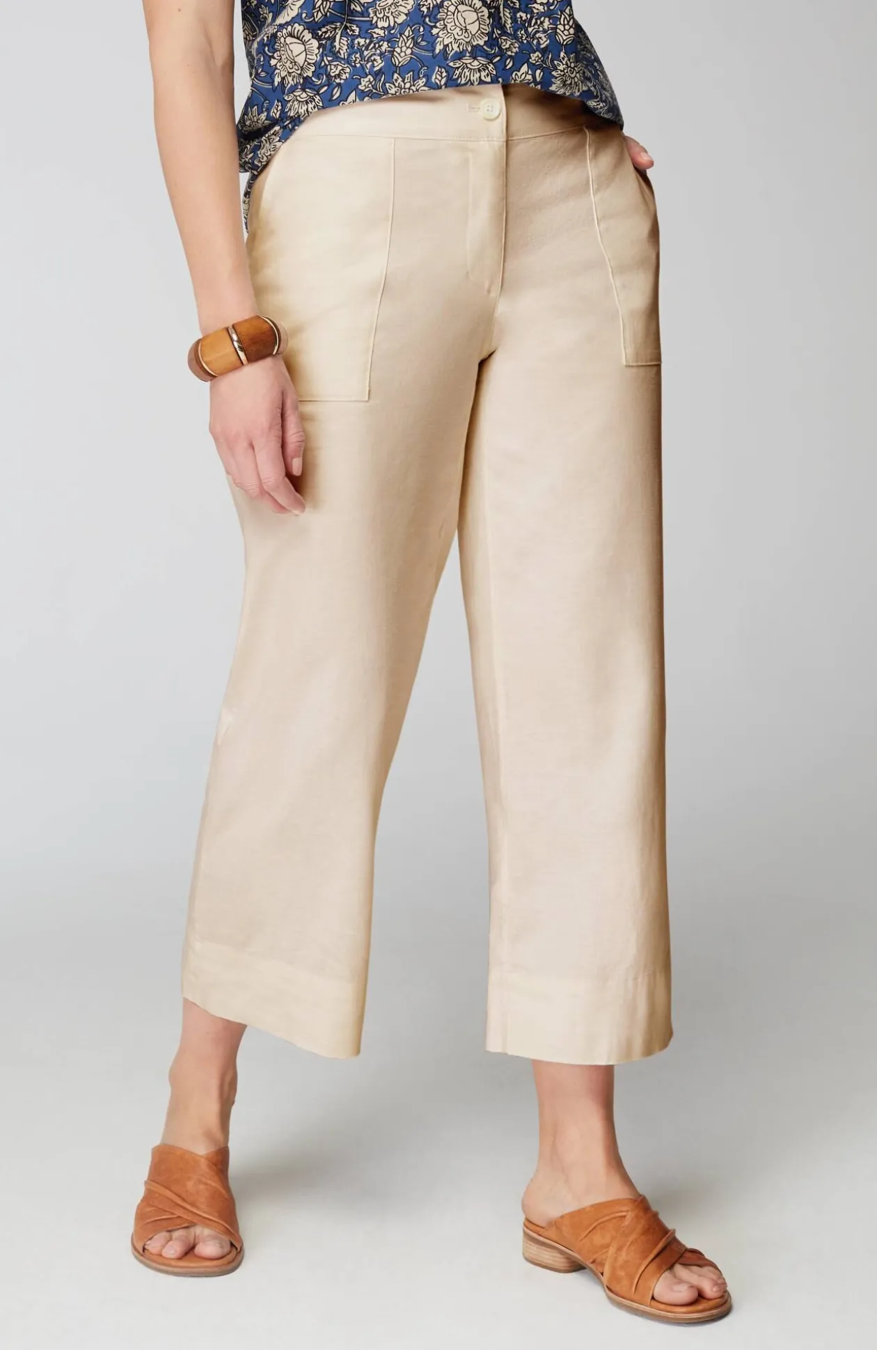 Pure Jill Cropped Trousers