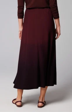 Pure Jill Dip-Dyed A-Line Skirt