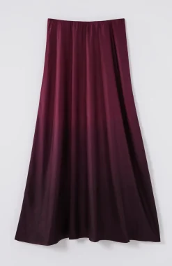 Pure Jill Dip-Dyed A-Line Skirt
